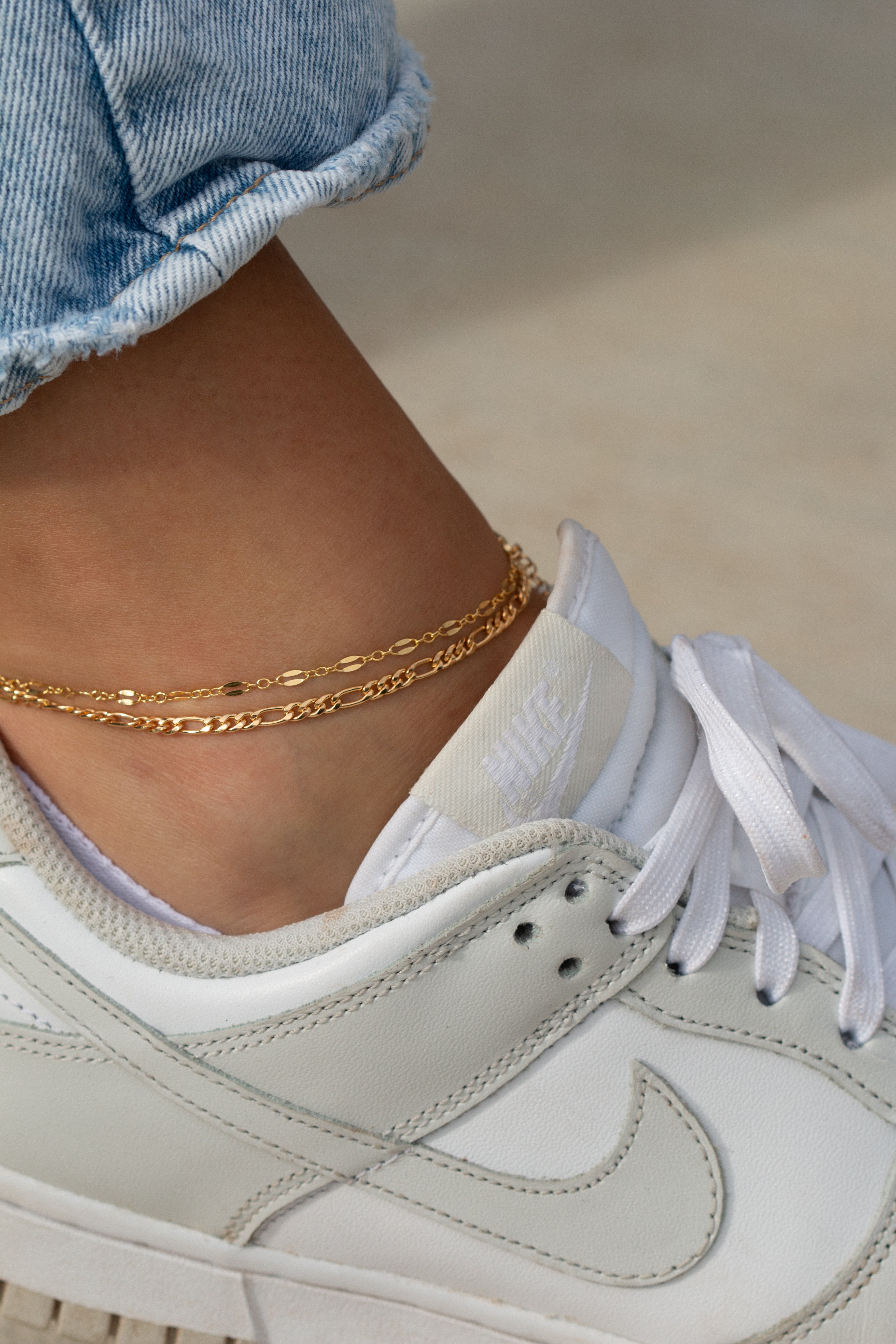 Dainty anklet, dainty gold anklet, dainty anklet gold, gold filled anklet, water resistant anklet, gold filled anklet,