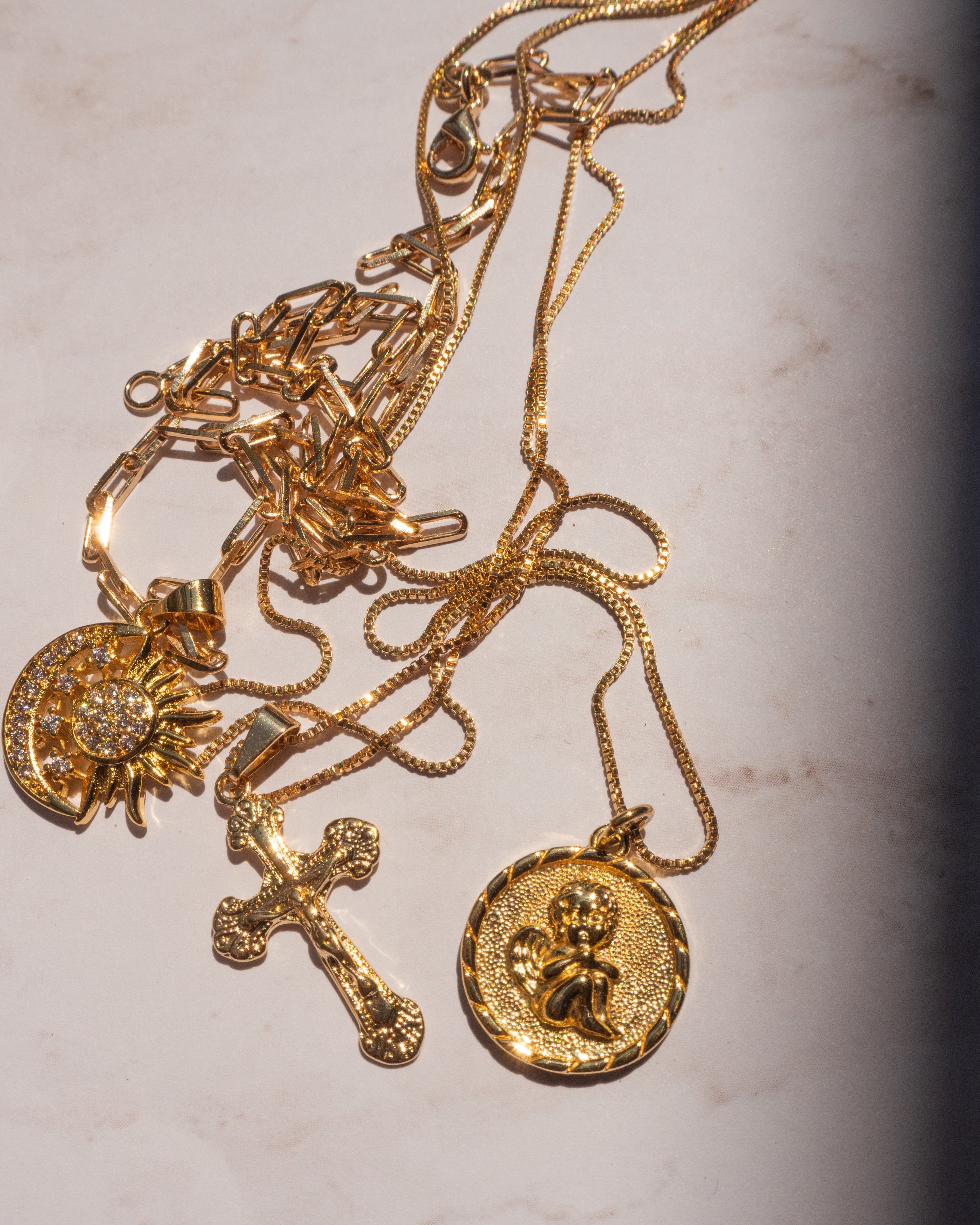 Angel necklace, cherub necklace, angel pendant, cherub pendant, angel cherub jewelry, angel cherub necklace, layering necklace, gold coin necklace, gold coin pendant, angel pendant necklace, gold filled necklace, gold filled jewelry, dainty necklace, dainty jewelry, gold filled necklace, hypoallergenic jewelry, sensitive skin jewelry, gold coin angel necklace, dainty gold necklace