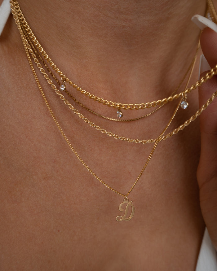 Necklace Cfev7 Vert-Bleu main image 1
