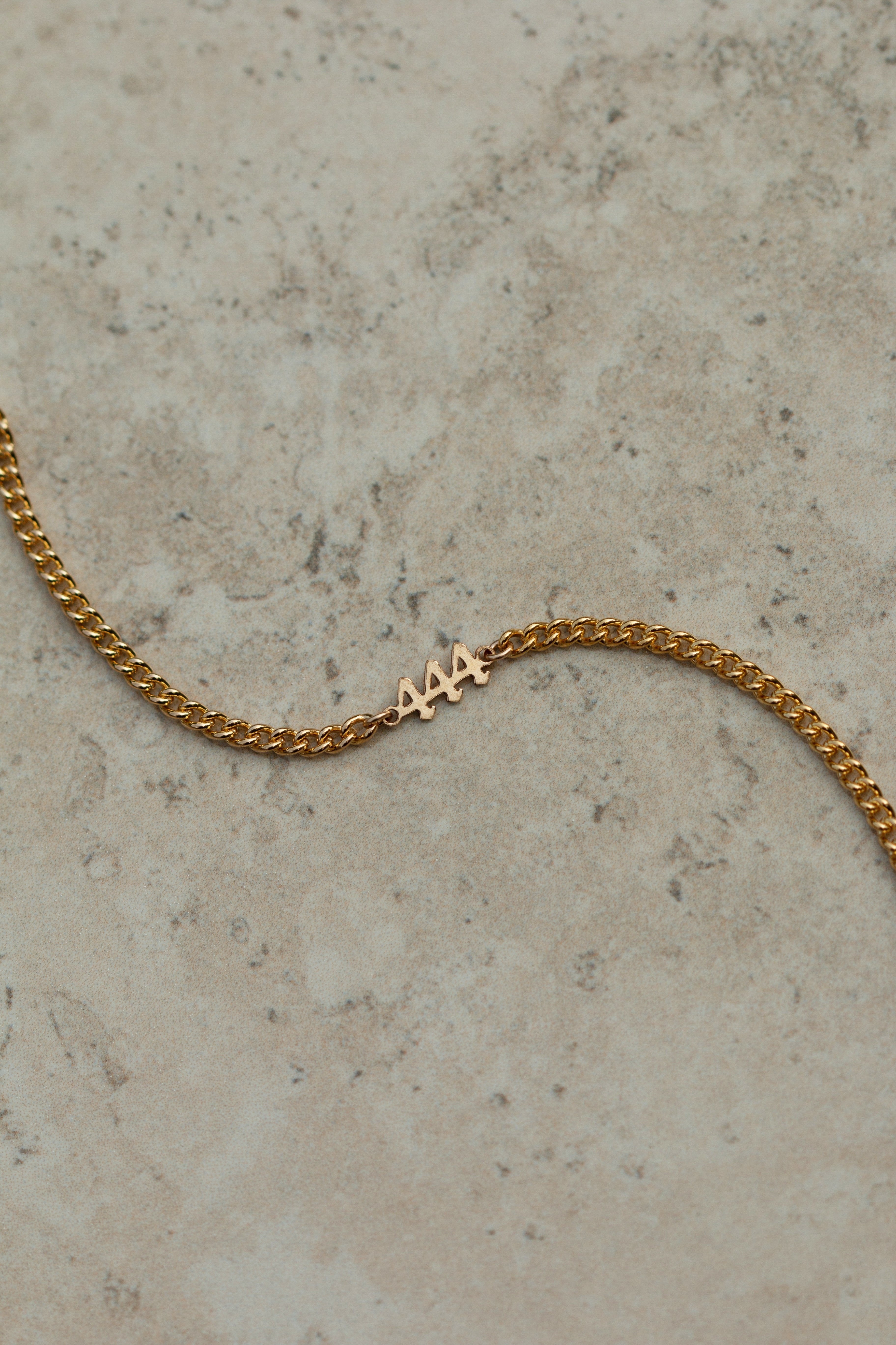 Mini angel number necklace