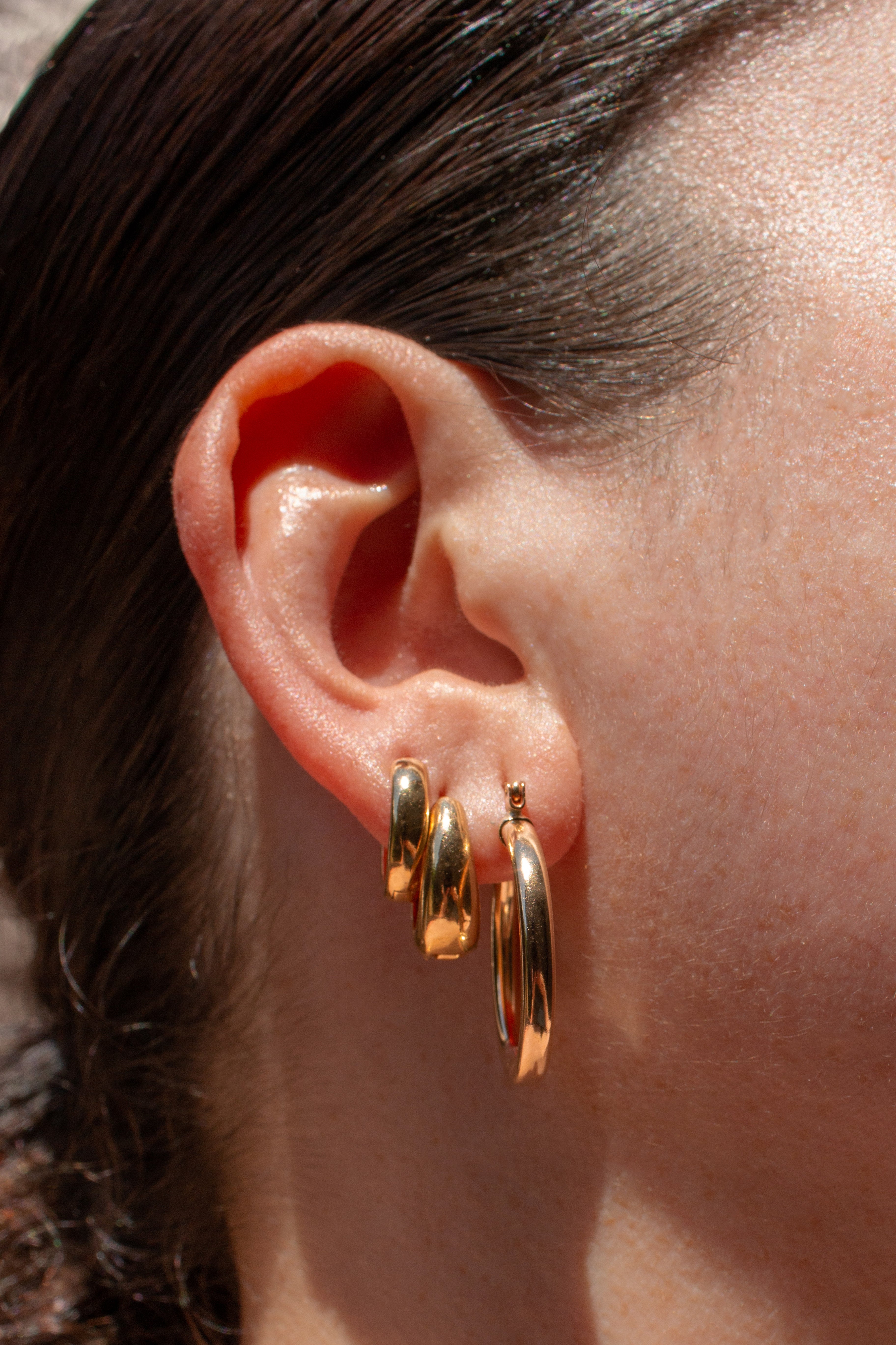 Gold filled hoops, everyday hoops, dainty hoop earrings, water resistant hoops, water resistant gold hoop earrings, dainty hoop earrings
