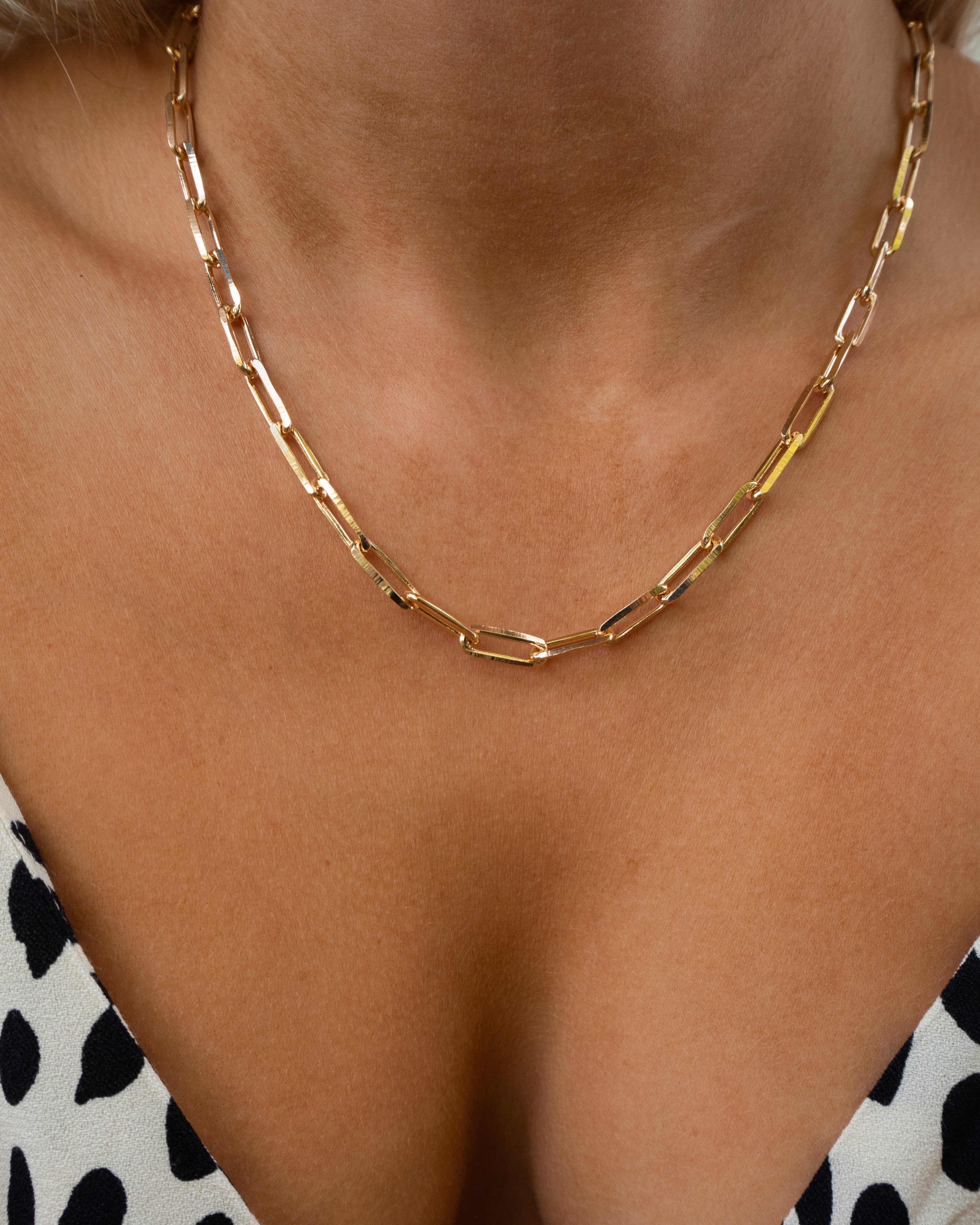 paperclip chain, paperclip necklace, chunky necklace, statement chain, statement necklace, chunky chain, layering chain, layering necklace, statement jewelry, layering chain, gold chain, dainty chain, dainty necklace, gold filled necklace, gold chain